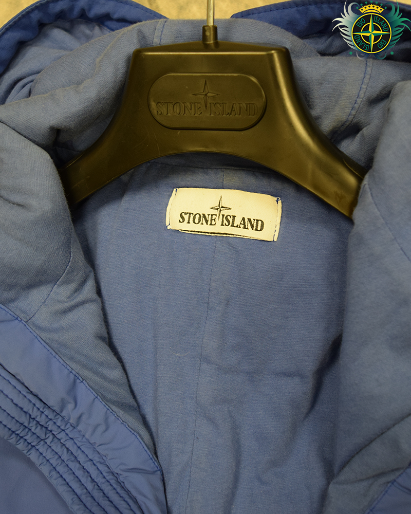 Stone Island Comfort Tech Composite Polar Tech Alpha Technology Jacket Blue