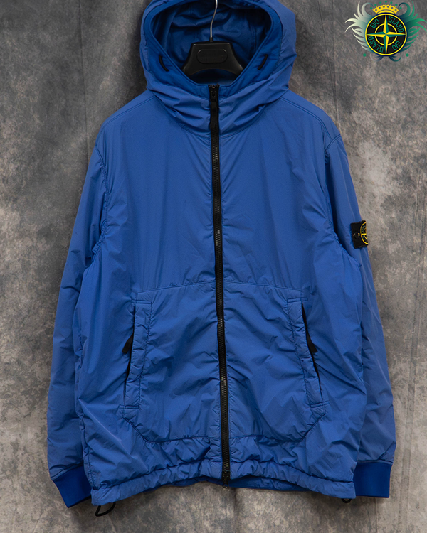 Stone Island Comfort Tech Composite Polar Tech Alpha Technology Jacket Blue - XL