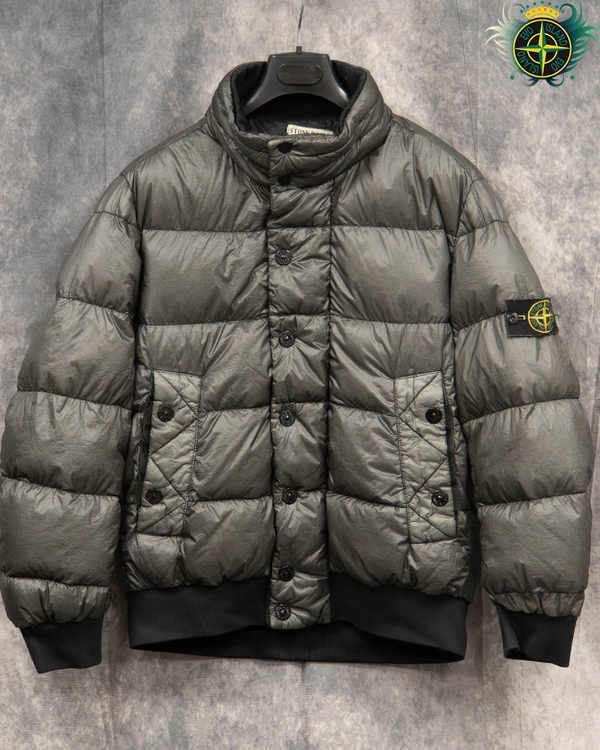 Stone Island Garment Dyed Down_26 gr x Sqm_m Green