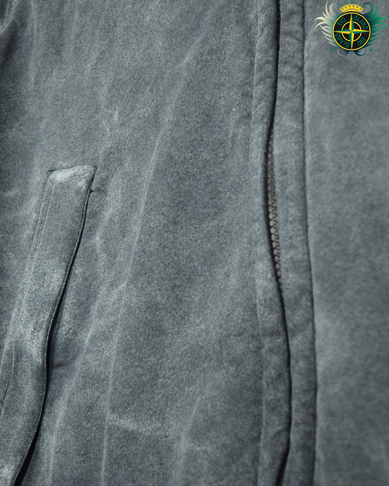 Stone Island Frost Fullzip Sweater Grey - L