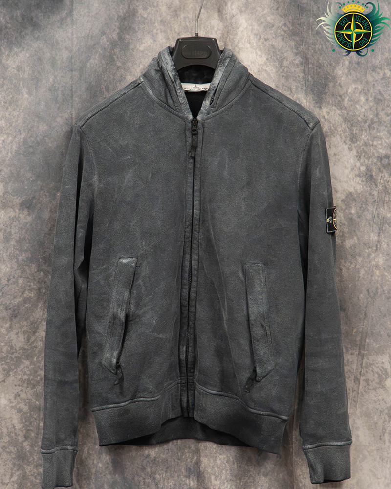 Stone Island Frost Fullzip Sweater Grey - L