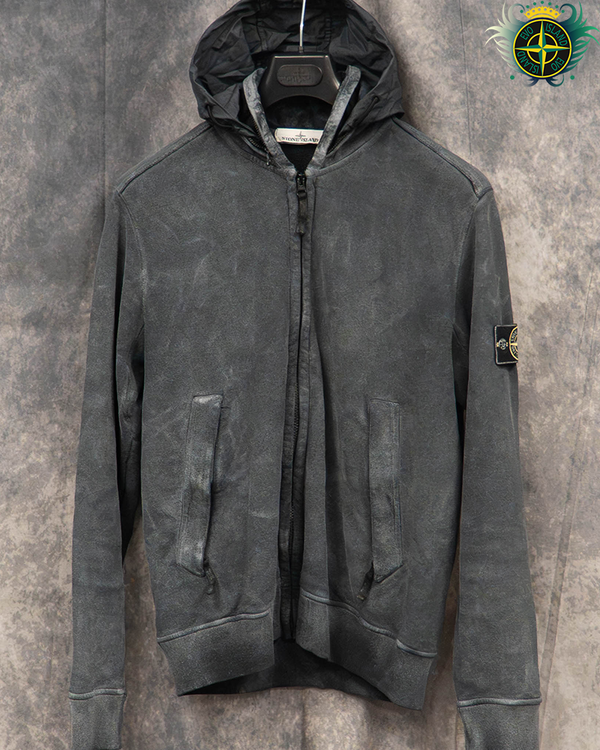 Stone Island Frost Fullzip Sweater Grey - L