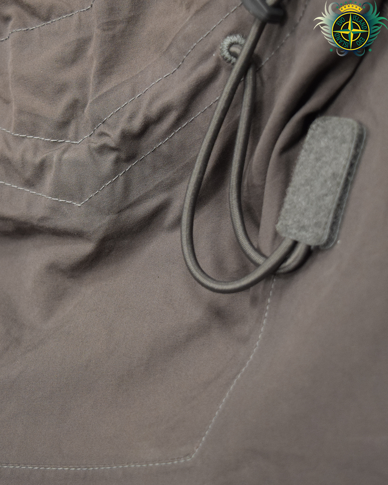 Stone Island Ghost Piece O-Ventile Smock Grey