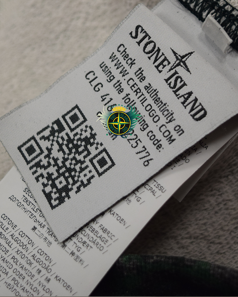 Stone Island Alligator Camo Hoodie - L