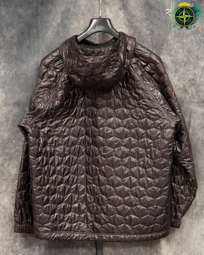 Stone Island Pertex Quantom Y With Prima Loft Smock Burgandy