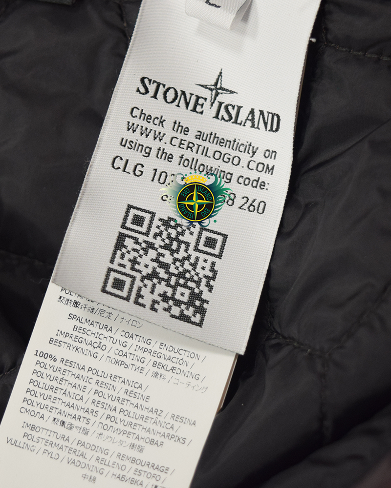 Stone Island Pertex Quantom Y With Prima Loft Smock Burgandy