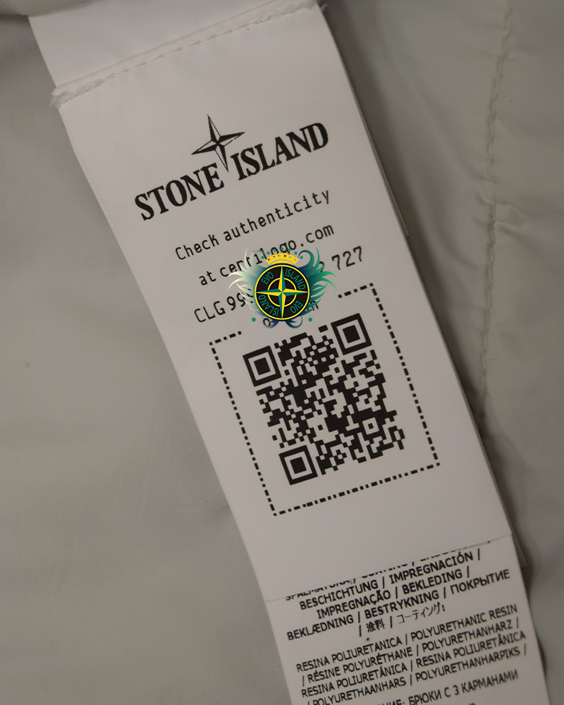 Stone Island Opaque Nylon Twill With primaloft-tc Light Grey - XXL