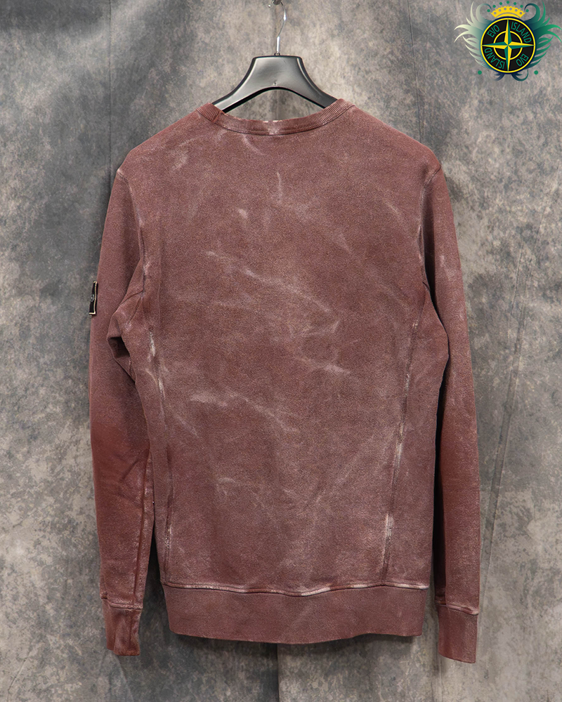 Stone Island Frost Crewneck Sweatshirt Red