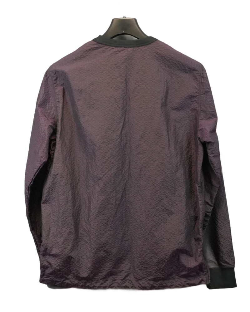 Stone Island Poly Colour Frame Nylon Metal Sweater Purple back view