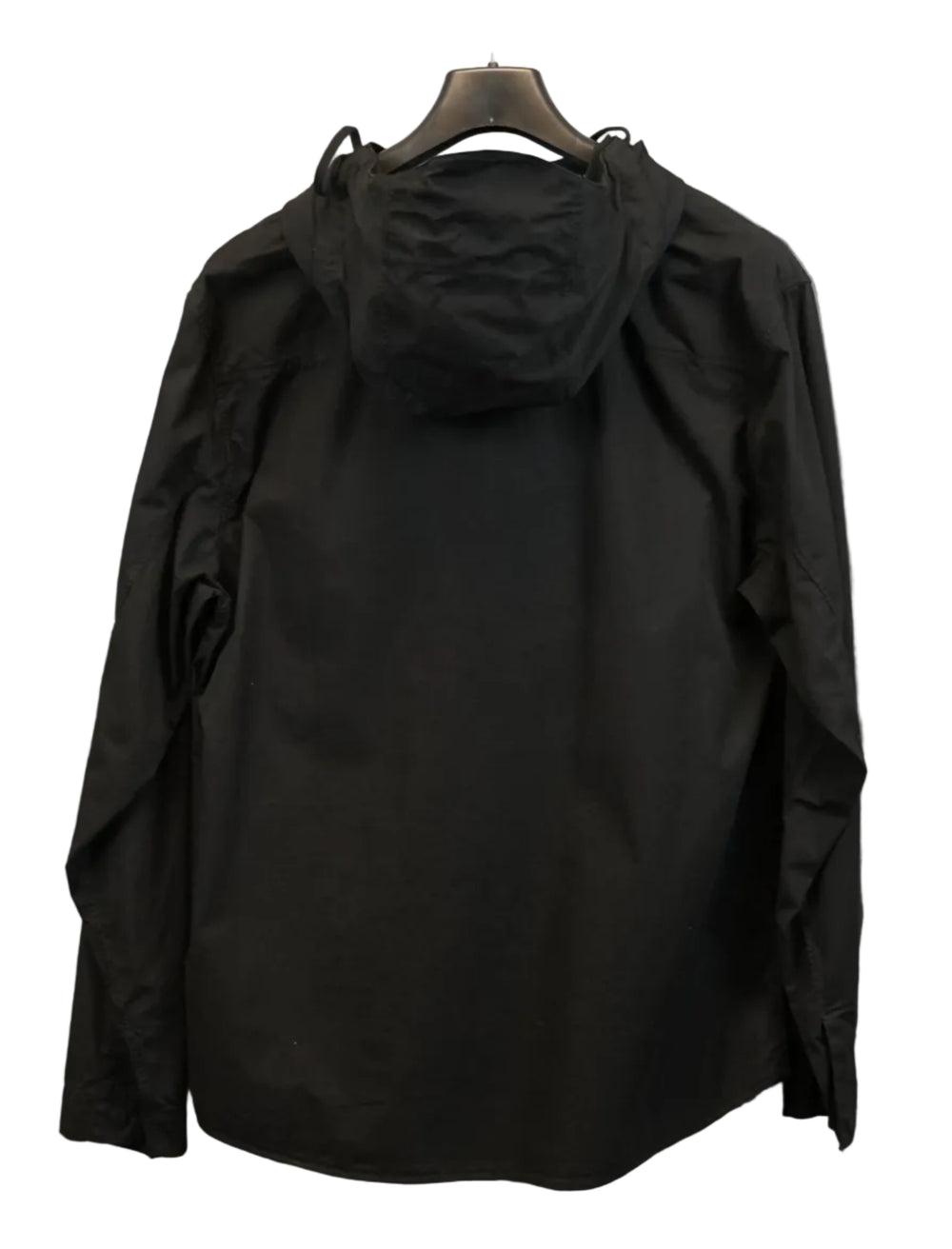 C.P Company Quarter Zip Lense Hoodie Black
