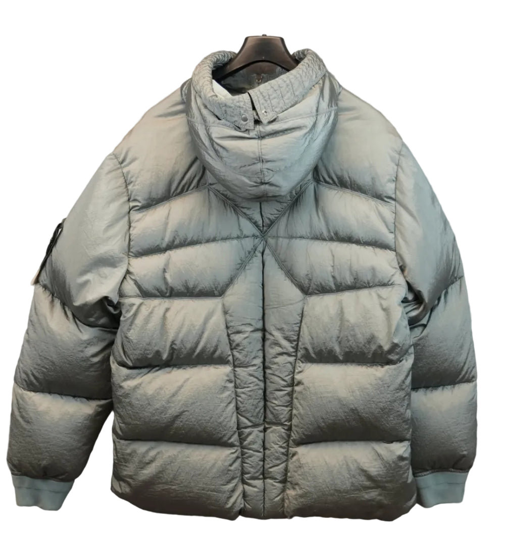 Stone Island Nylon Metal Watro-TC in Econyl® Regenerated Nylon Light Blue