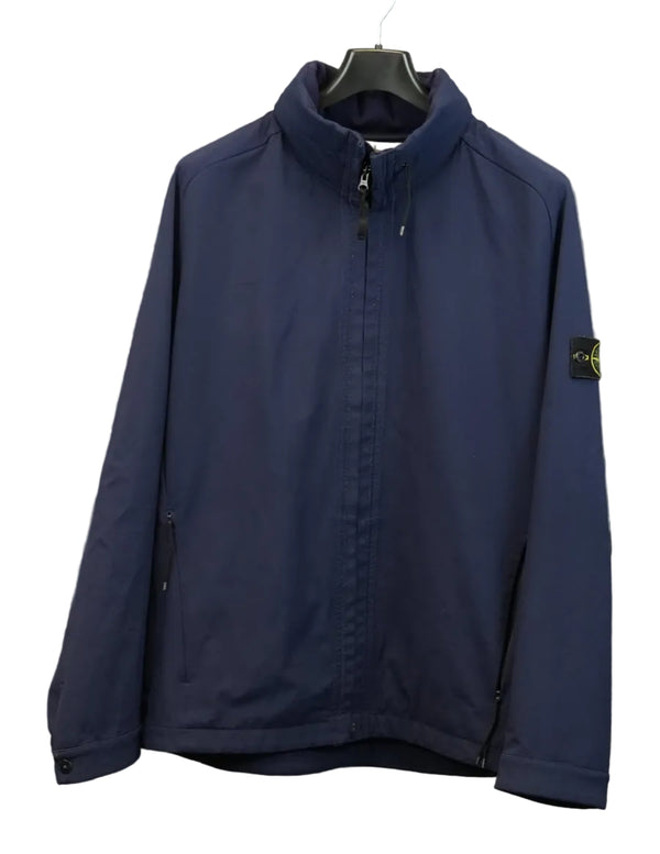 Stone Island Light Soft Shell-R Jacket Navy Blue