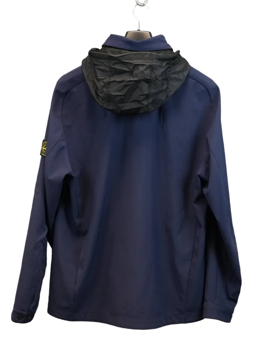Stone Island Light Soft Shell-R Jacket Navy Blue