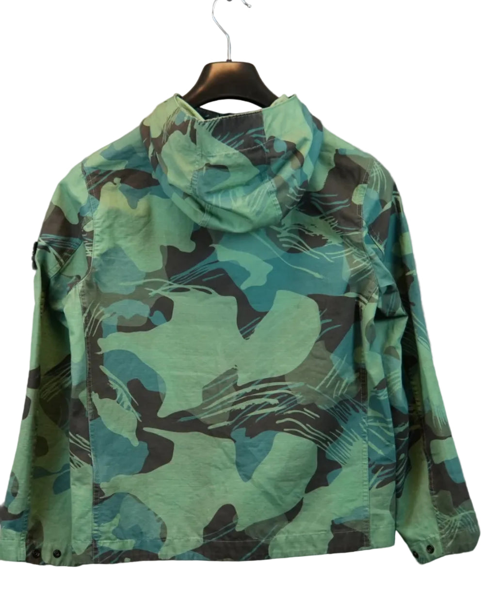 Stone Island Kids Jacket Green Camo