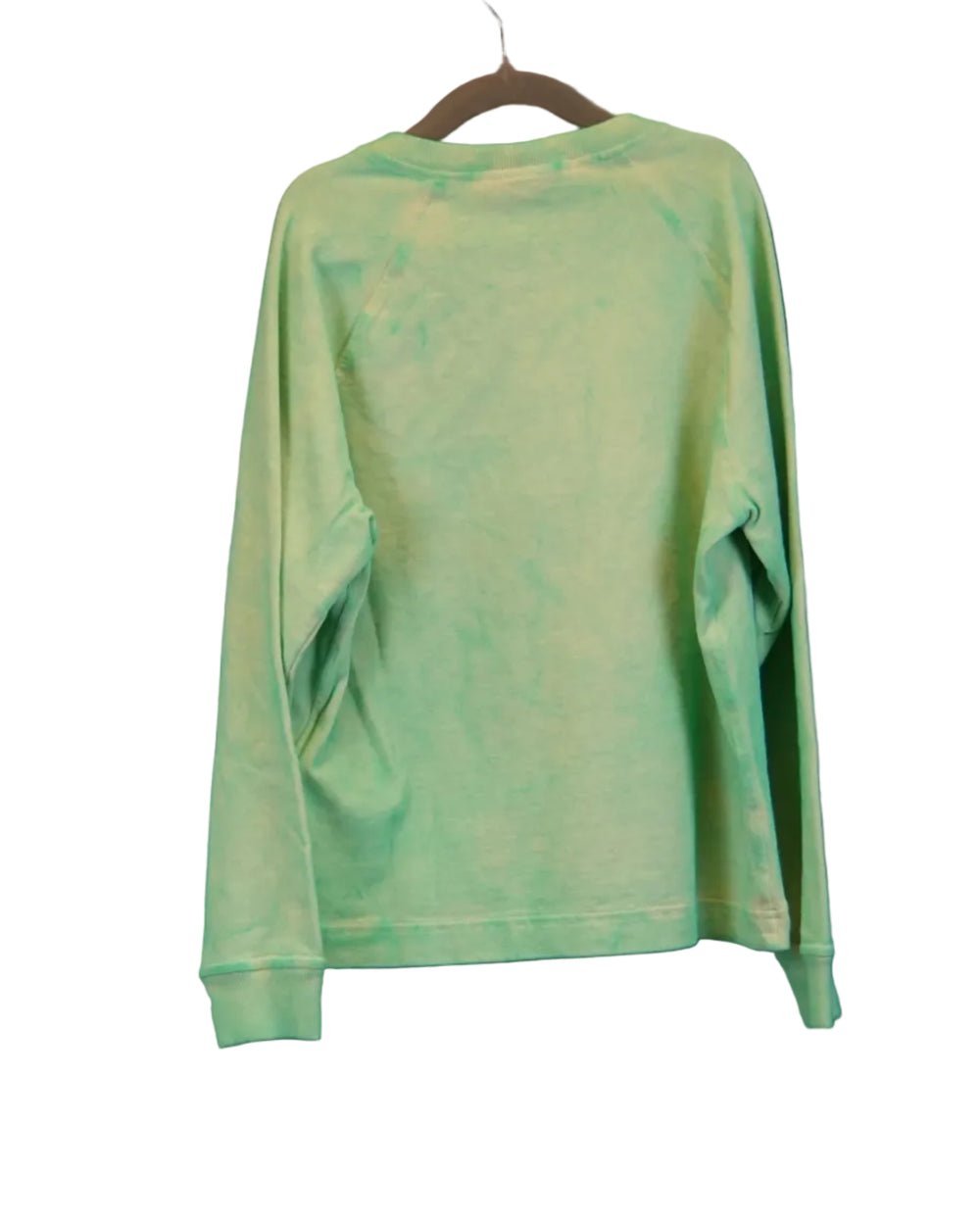 Stone Island Kids Dust Treatment Crewneck Sweatshirt Green