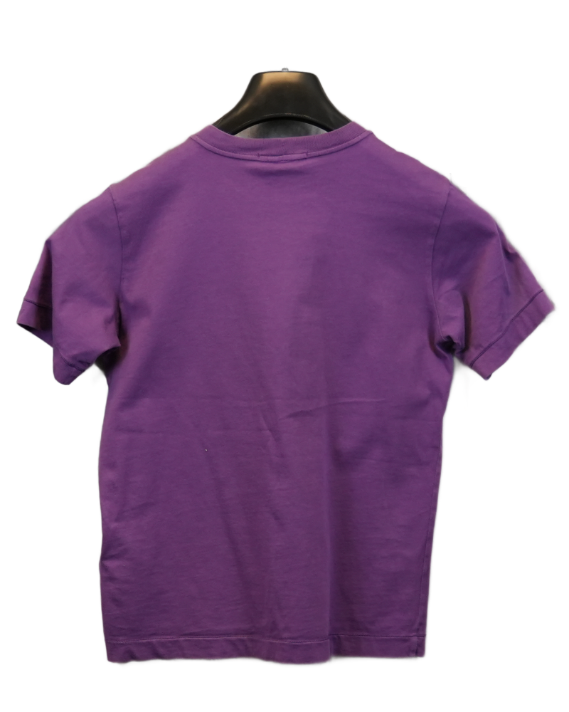 Stone Island Kids Patch Project T-Shirt Purple back view