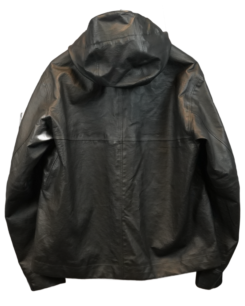 Stone Island Leather Organza Black back view