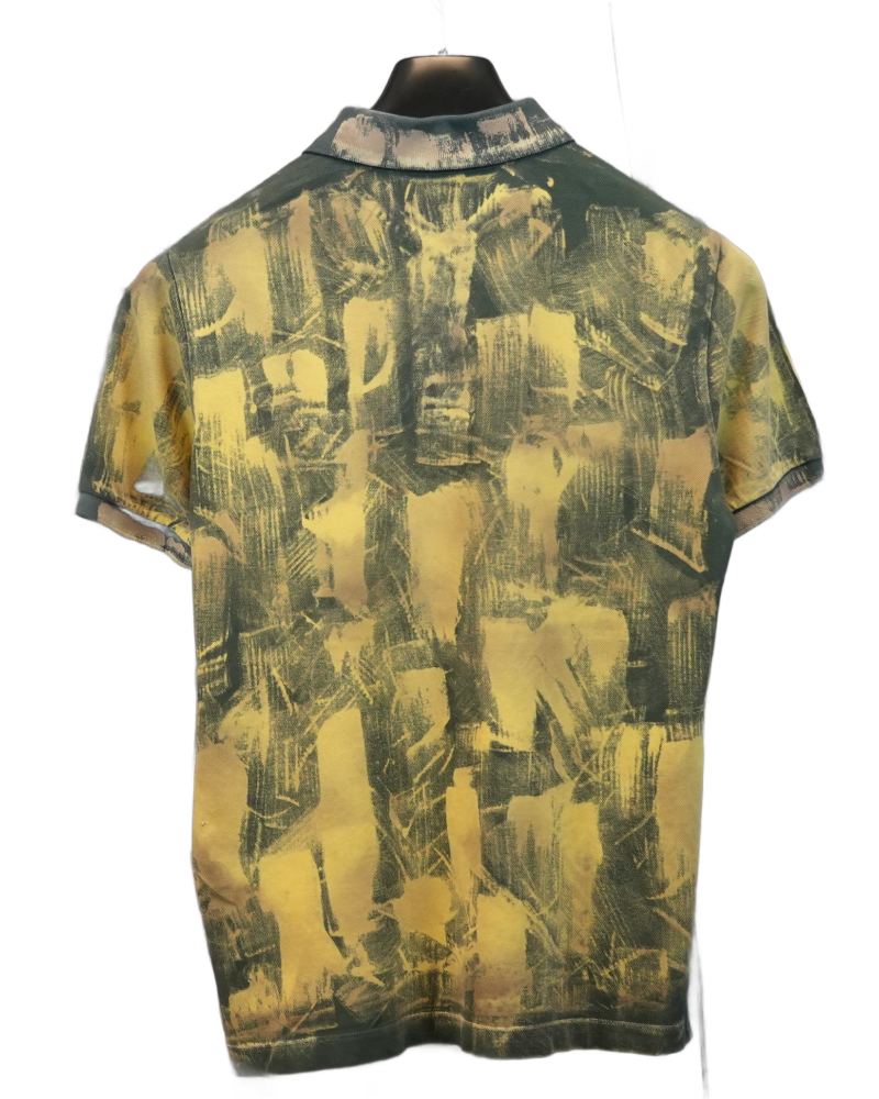 Stone Island x Snowbeast Customs Patch Project Polo back view