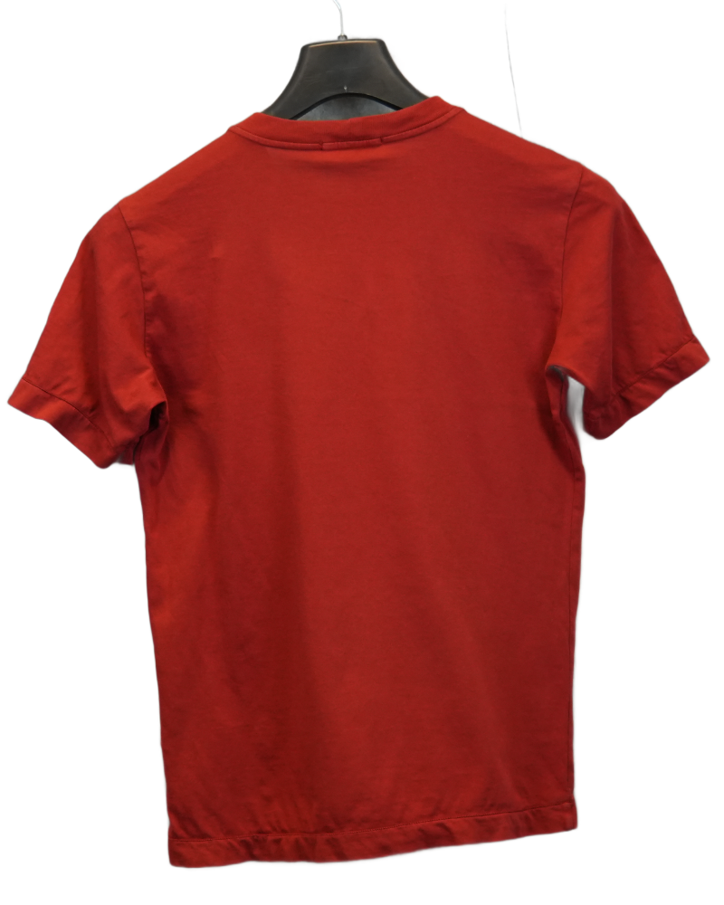 Stone Island Junior Patch Project T-Shirt Red back view