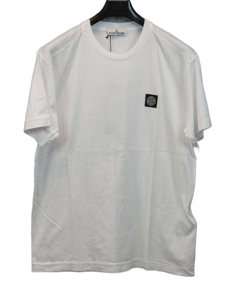 Stone Island Patch Project T-Shirt White front view