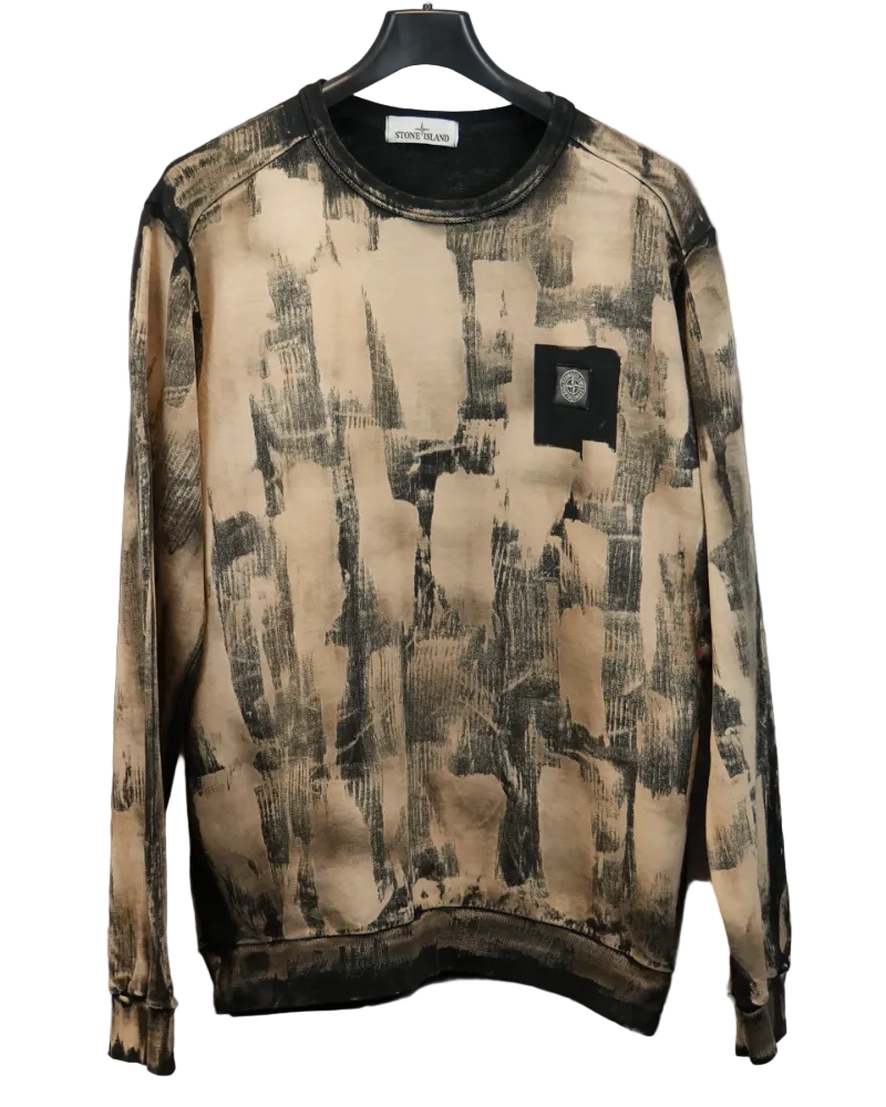 Stone Island X Snowbeast Patch Project Sweatshirt front view