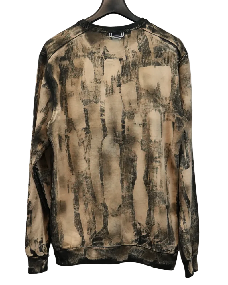 Stone Island X Snowbeast Patch Project Sweatshirt back view