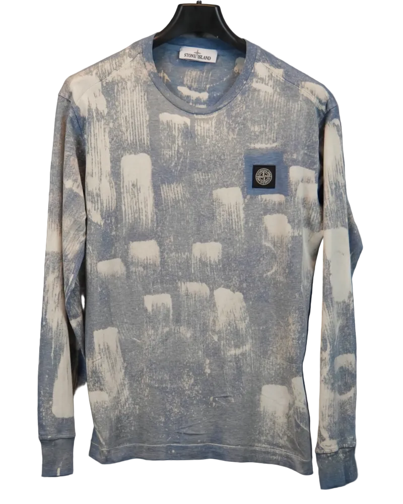 Stone Island X Snowbeast Patch Project Long Sleeve T-Shirt front view