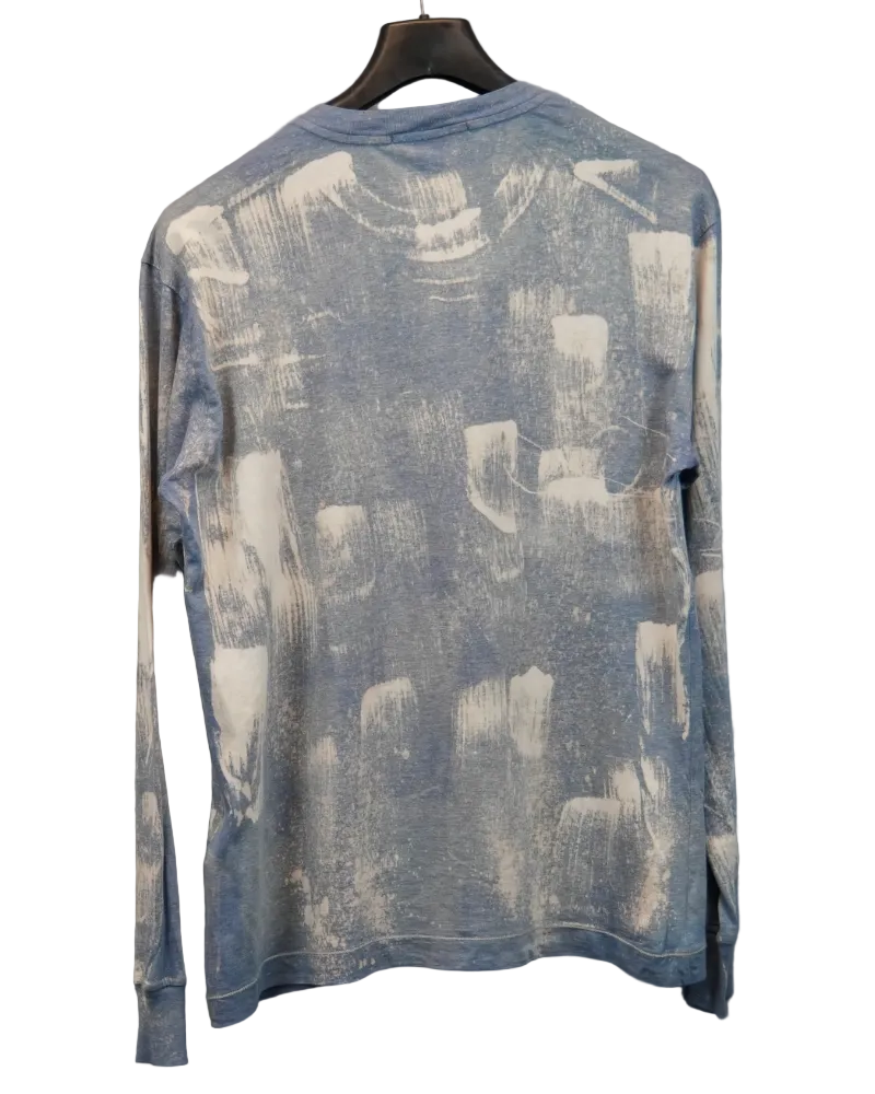 Stone Island X Snowbeast Patch Project Long Sleeve T-Shirt back view