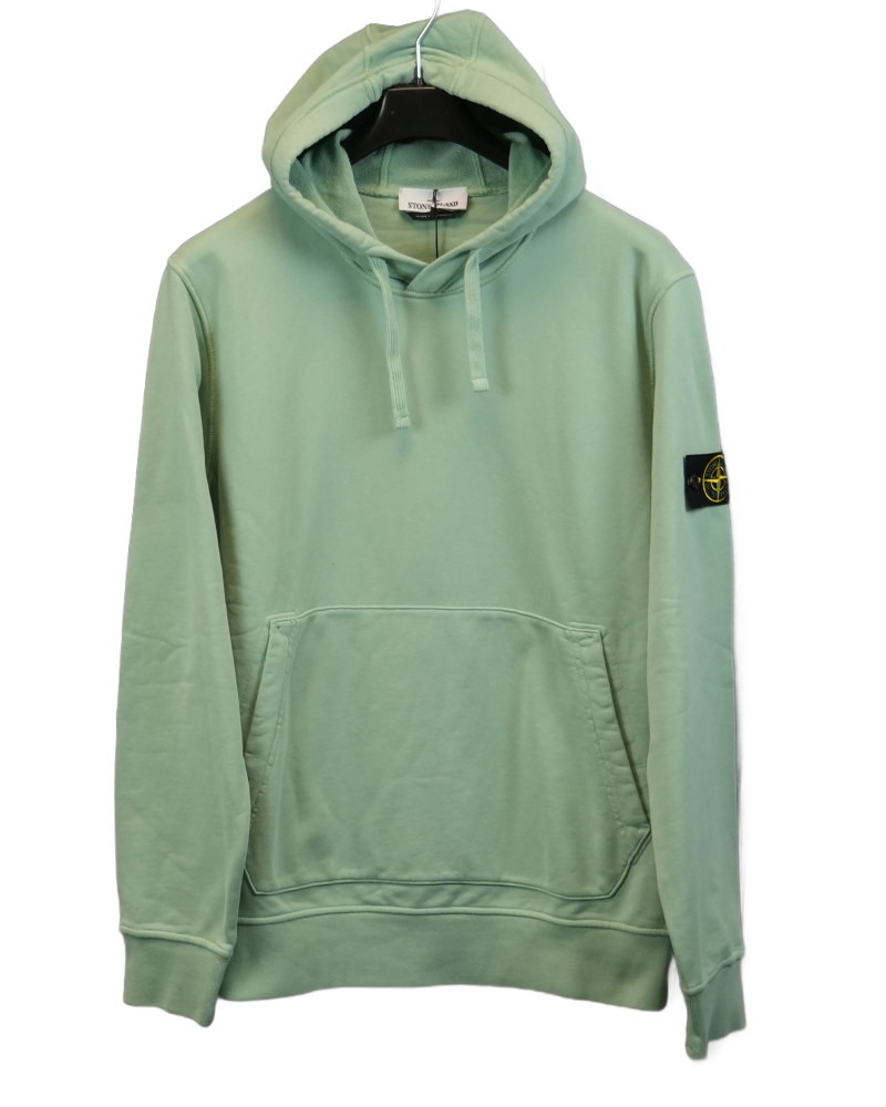 Stone Island Hoodie Teal front view