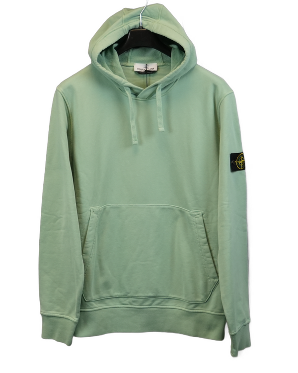 Stone Island Hoodie Teal front view