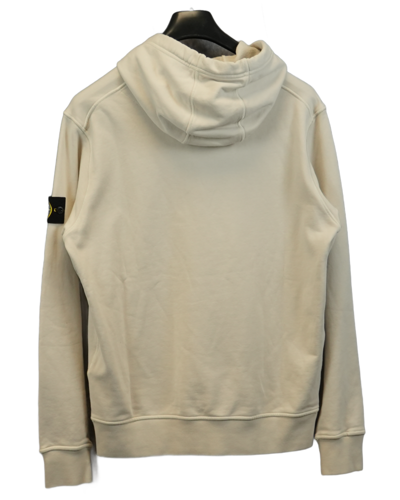 Stone Island Hoodie Cream back view