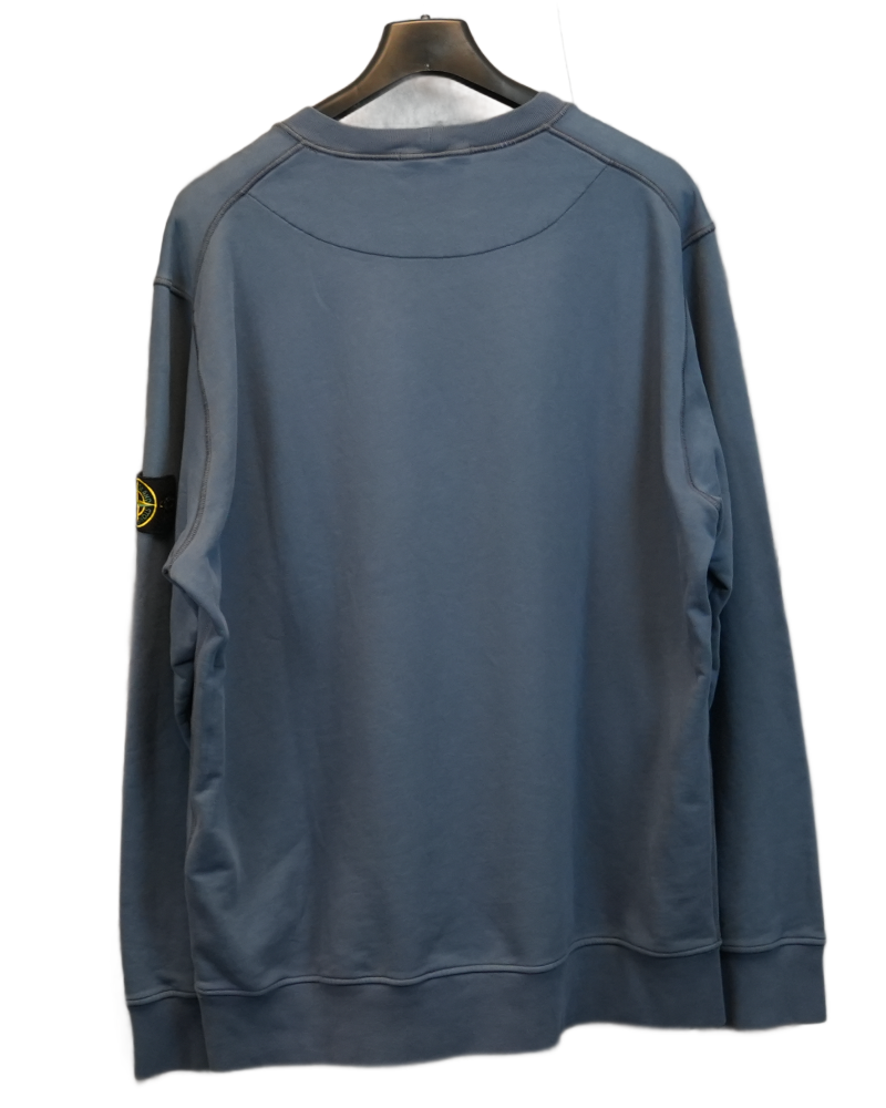 Stone Island Crewneck blue back view