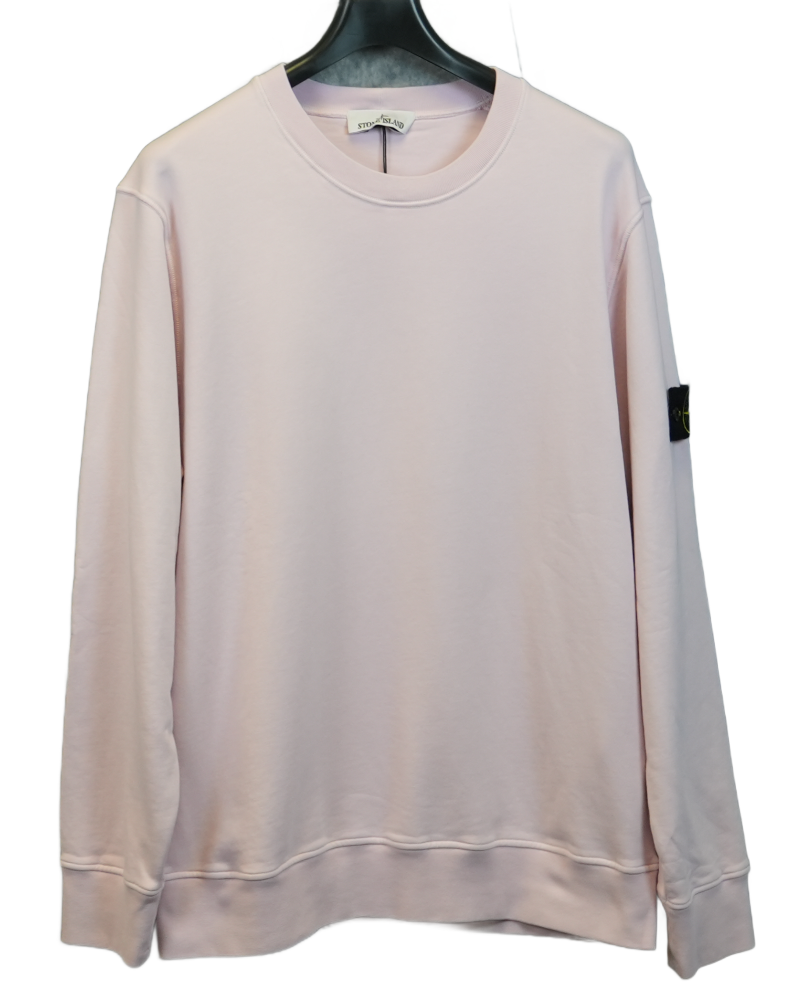 Stone Island Crewneck pink front view