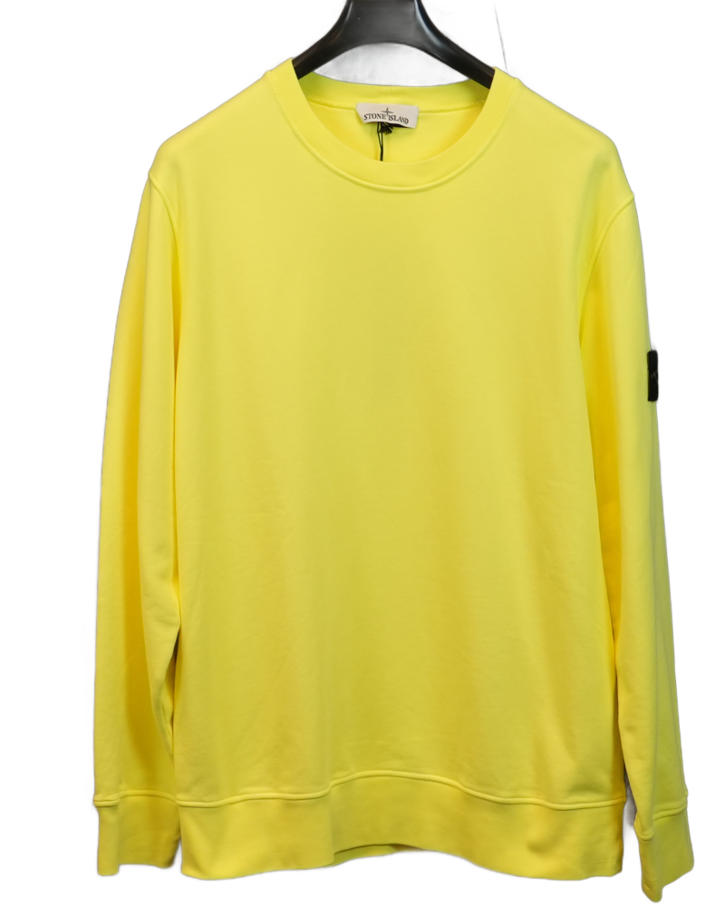 Stone Island Crewneck yellow front view
