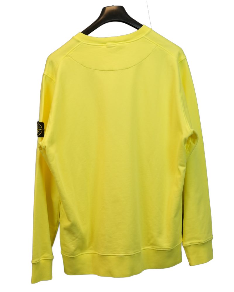 Stone Island Crewneck yellow back view