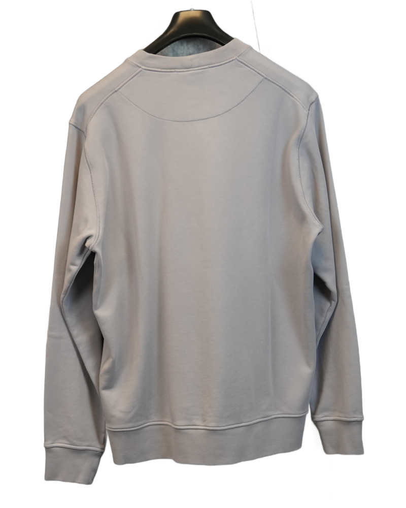 Stone Island Front Print Crewneck Light blue back view