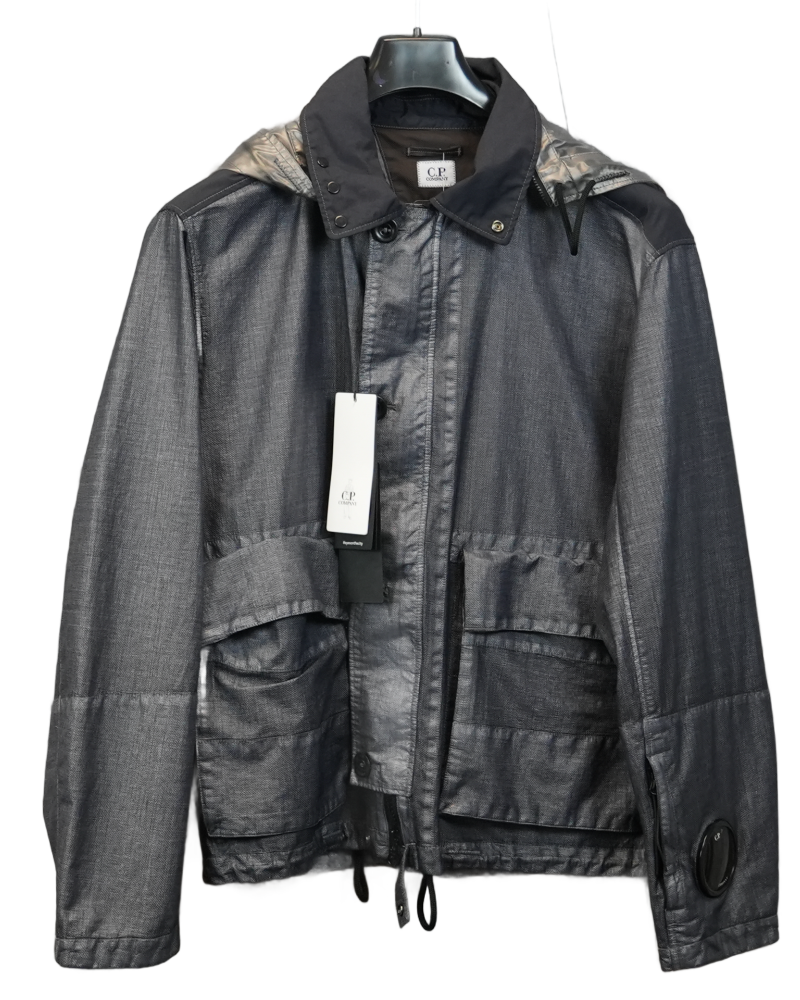 C.P. Company Rafia La Mille Jacket Black front view