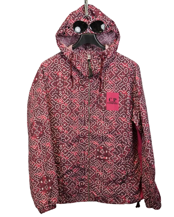 C.P Company Flat Nylon Goggle Jacket front view