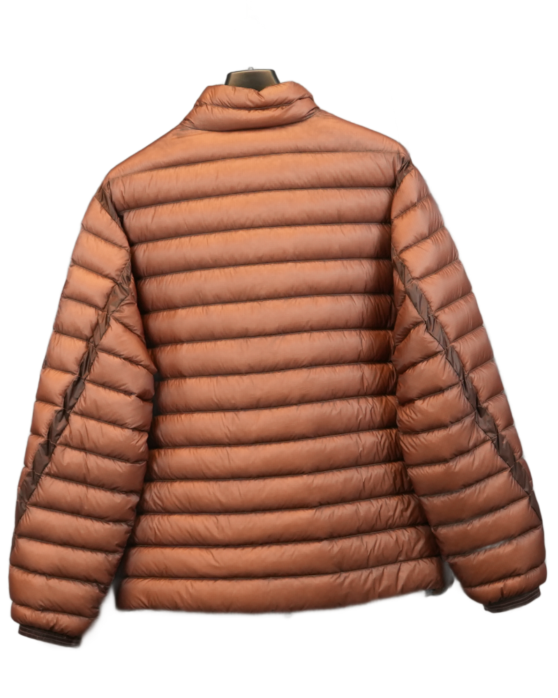 C.P. Company DD Shell Down Jacket Brown back view