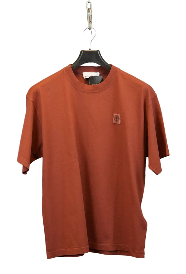 Stone Island Patch Project T-Shirt Terracotta