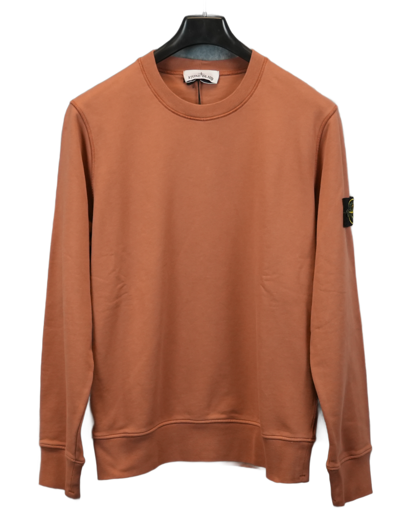 Stone Island Crewneck Terracotta front view