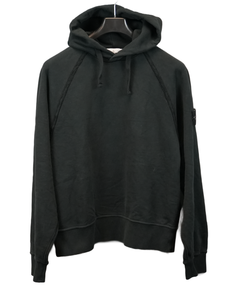 Stone Island Hoodie Black front view