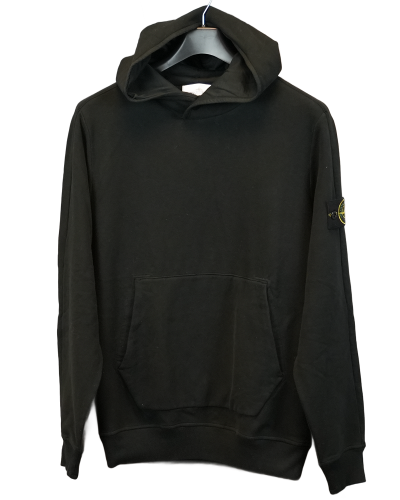 Stone Island Hoodie Black front view