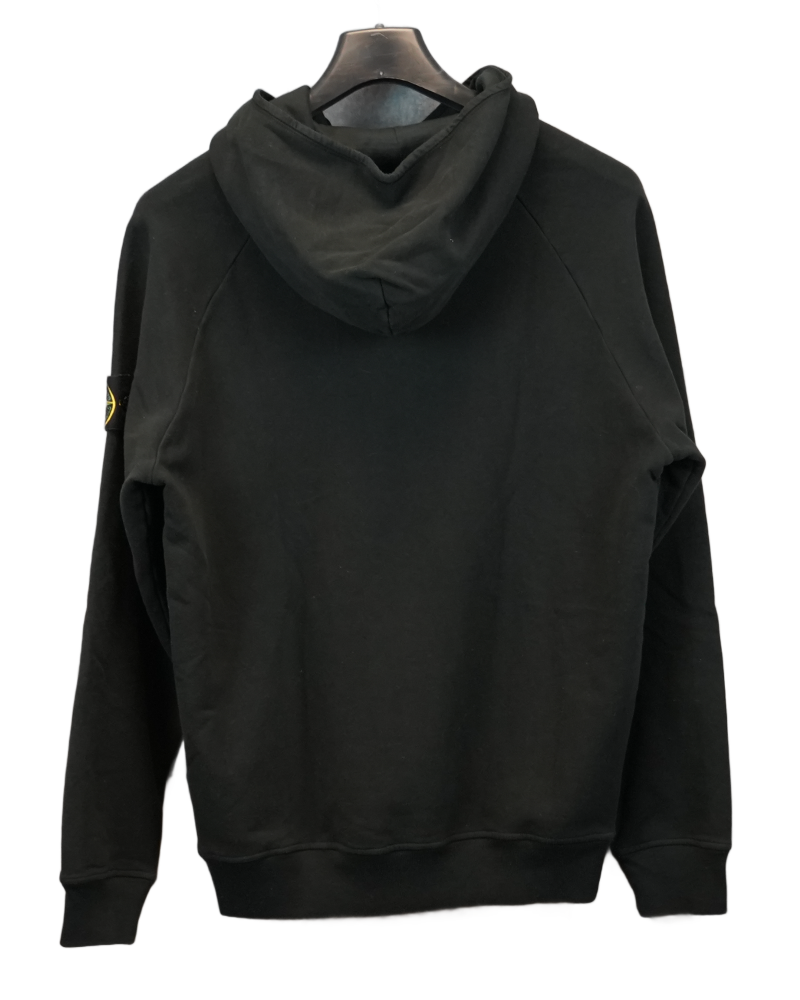 Stone Island Hoodie Black back view