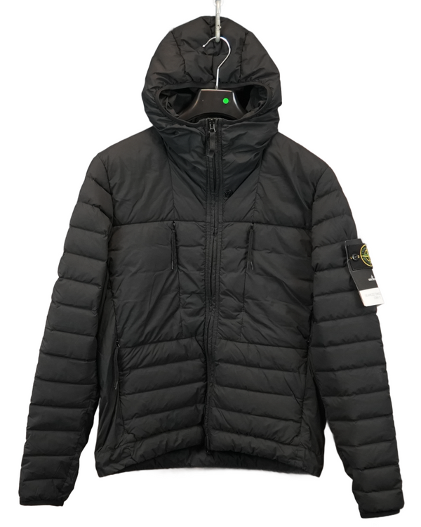 Stone Island Seemless Tunnel Nylon Down TC Black front view