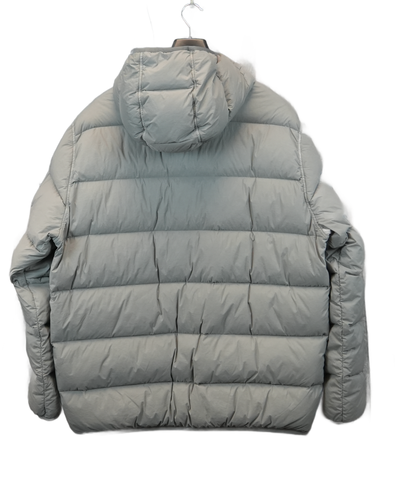 Stone Island Seemless Tunnel Nylon Down TC Grey back view
