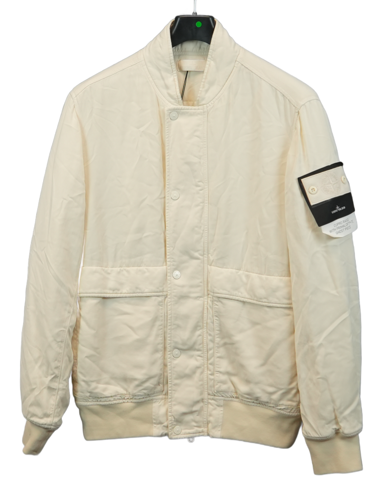 Stone Island Cupro Raso with Primaloft TC Ghost Piece Cream front view
