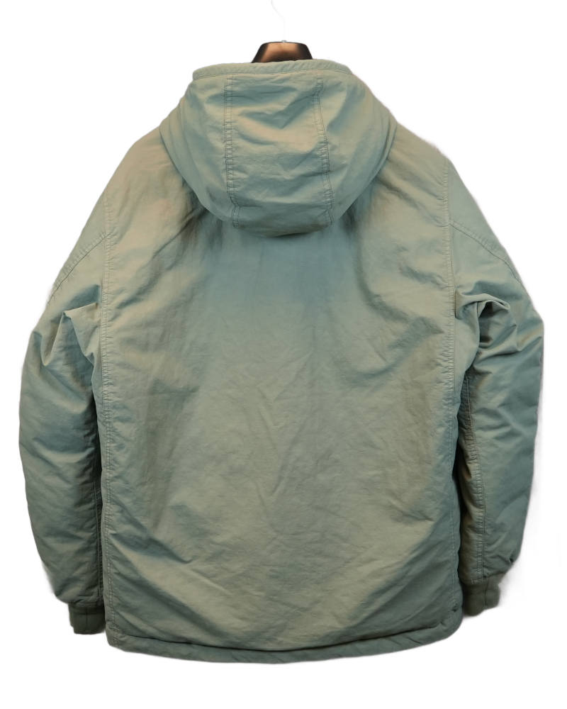 Stone Island Opaque Nylon Twill Down TC Green back view