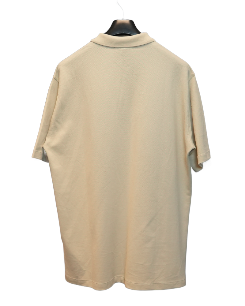 Stone Island Stellina Polo Shirt Cream back view