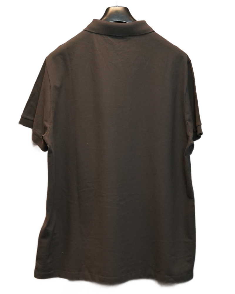 Stone Island Polo Shirt Grey back view